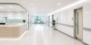 Hygieclad PET-g wall cladding